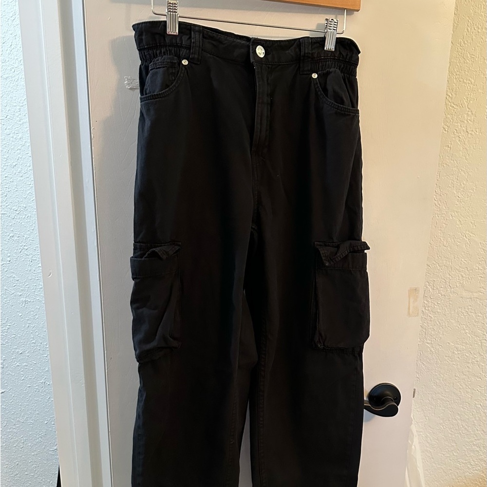 Black Cargo Pants